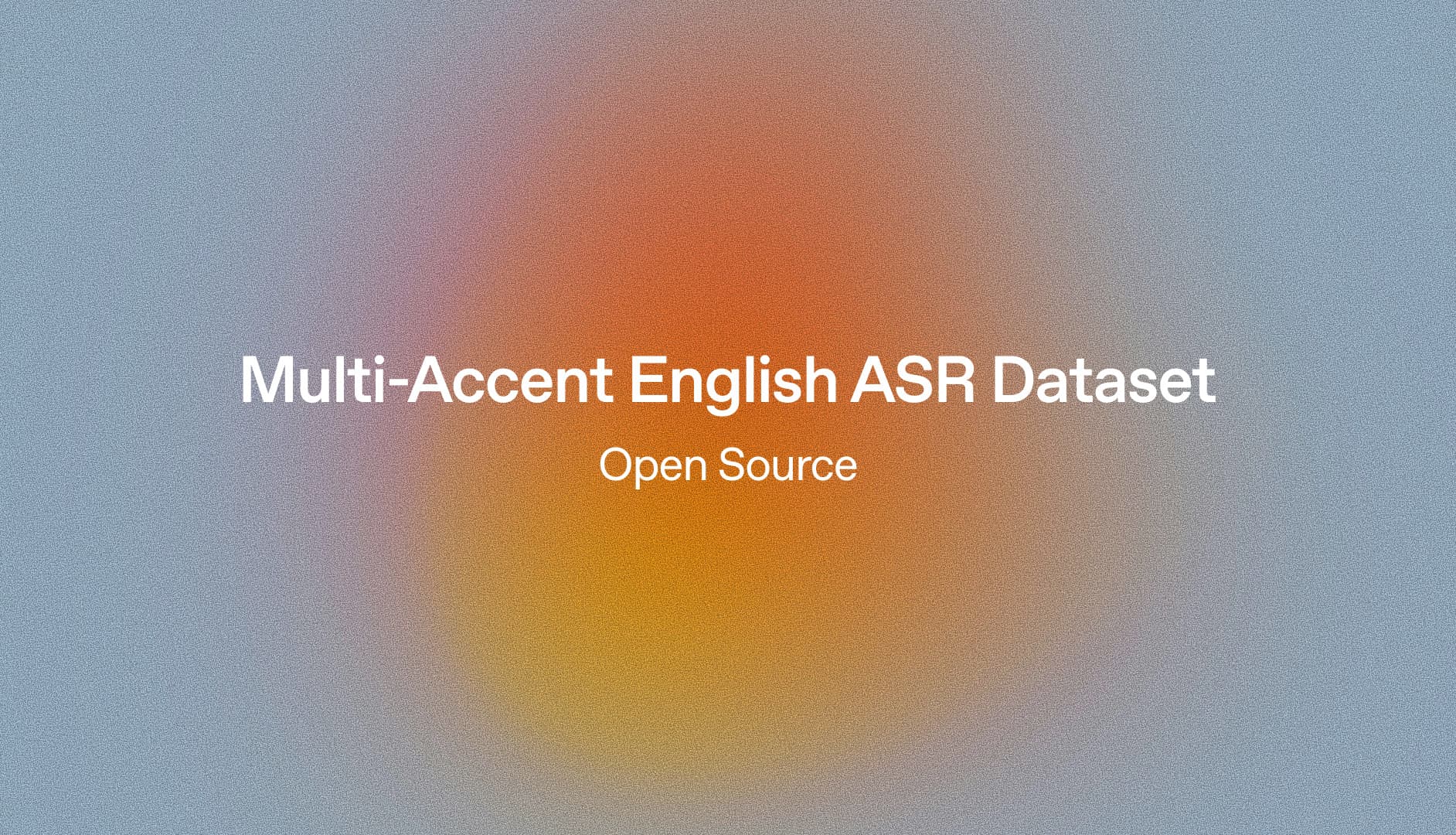 Multi-Accent English ASR Dataset