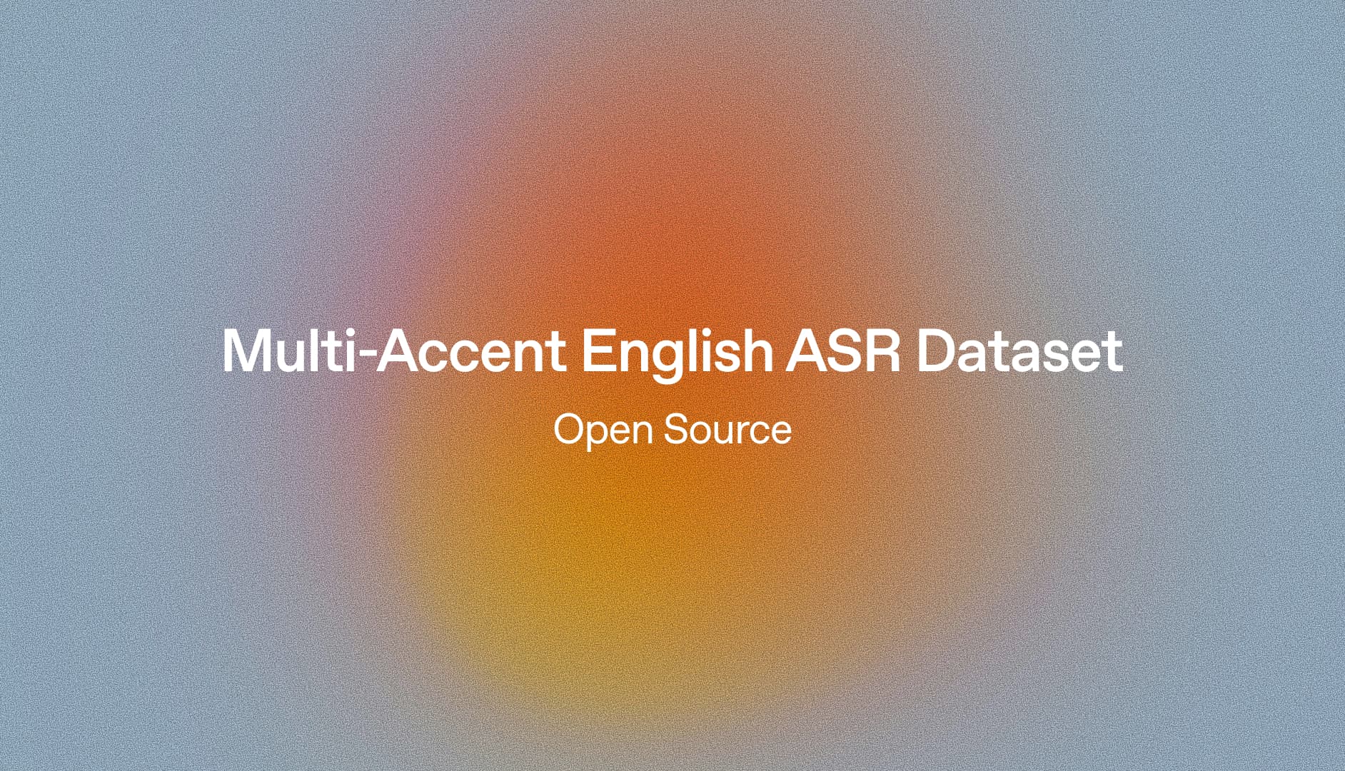 Multi-Accent English ASR Dataset